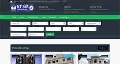 Desktop Screenshot of nt-realty.com
